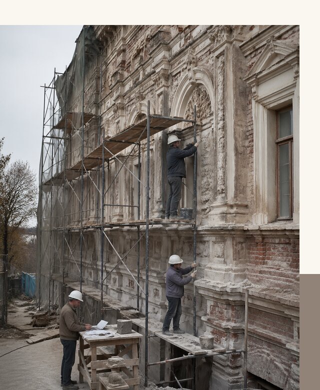 Реставрация объектов культурного наследия под ключ в Североуральске